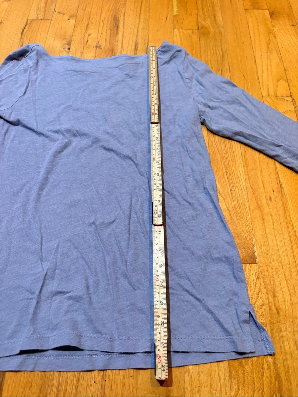 LOFT Outlet Periwinkle 3/4 Sleeve Tunic Top – Medium - Picture 2 of 4